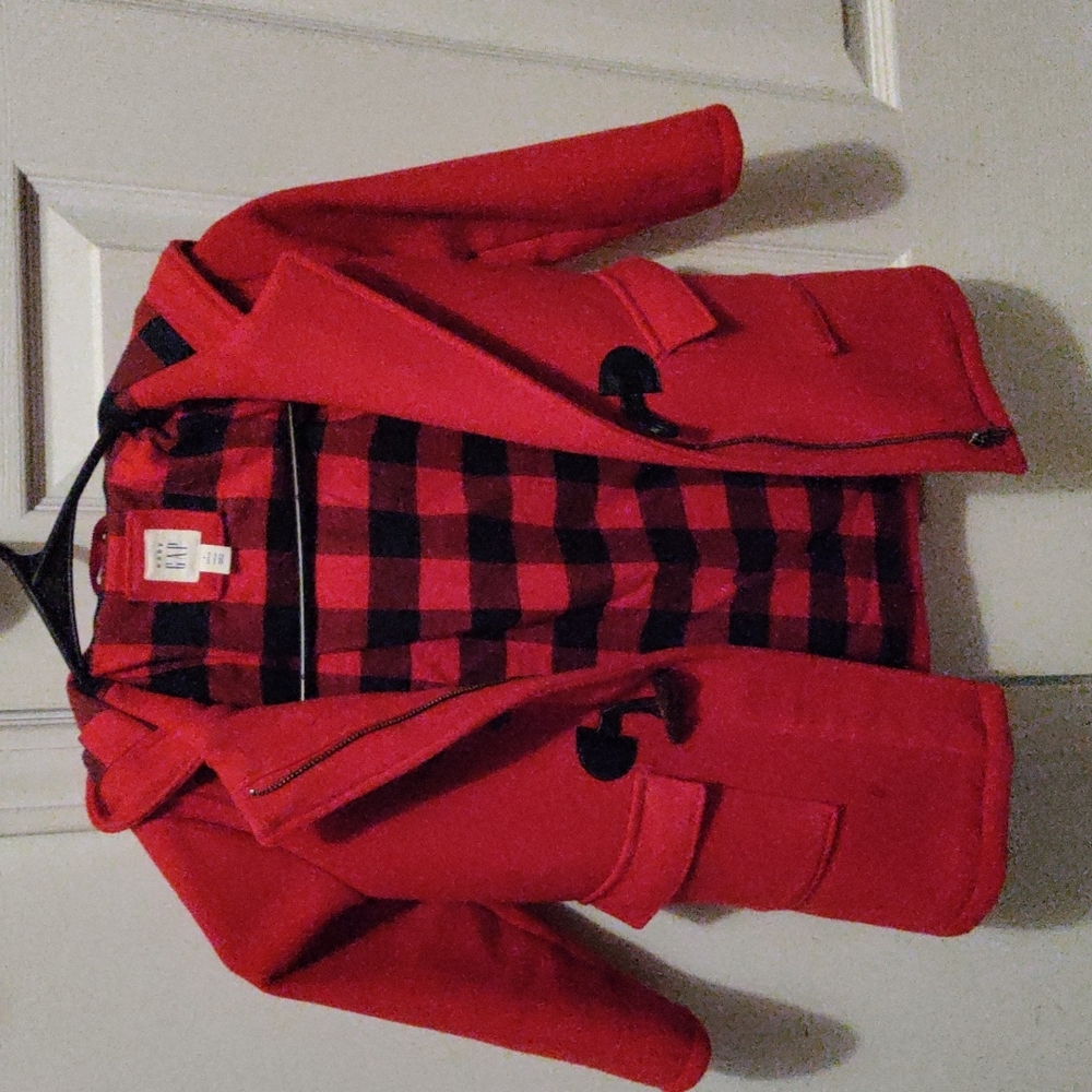 Red Gap zip up coat
